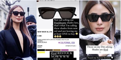 ysl new wave sl 276 heart evangelista|The Exact YSL Sunglasses That Sold Out Because of Heart .